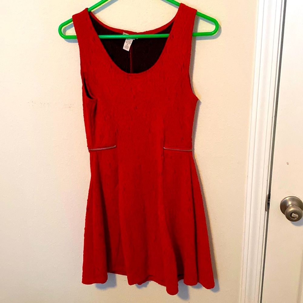 Red dress